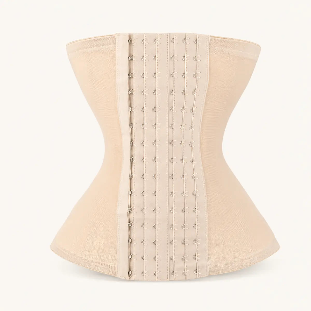 Beige adjustable waist cincher product view